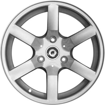Smart Spinline standard silver Alloy Wheel Product Image #1