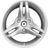 Smart Strikeline standard silver Wheel Img 1