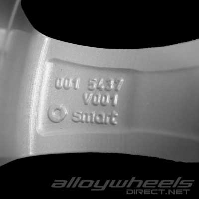 Smart Coreline standard silver Alloy Wheel Product Image #4