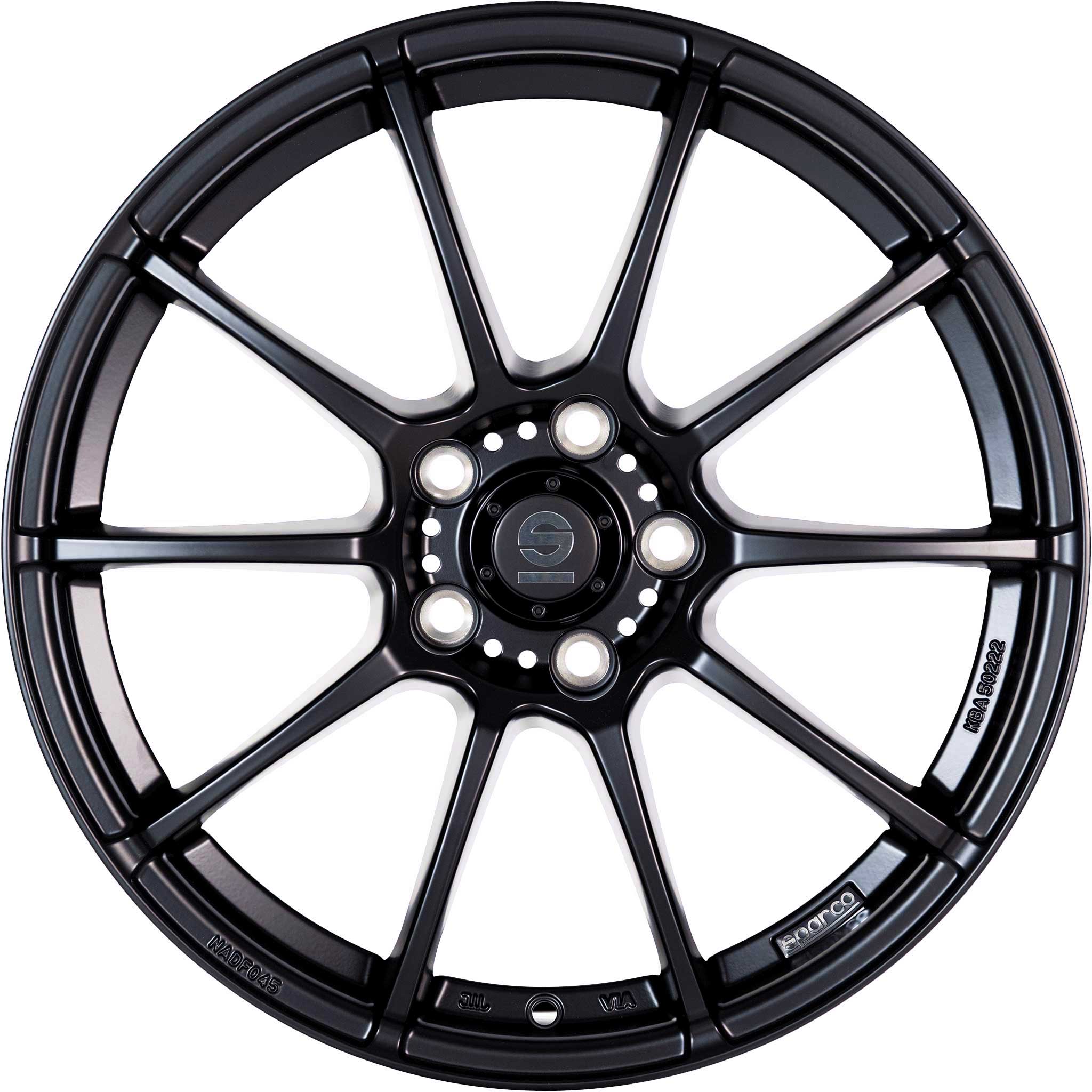 Sparco Assetto Gara Matt Black Alloy Wheel Product Image #3