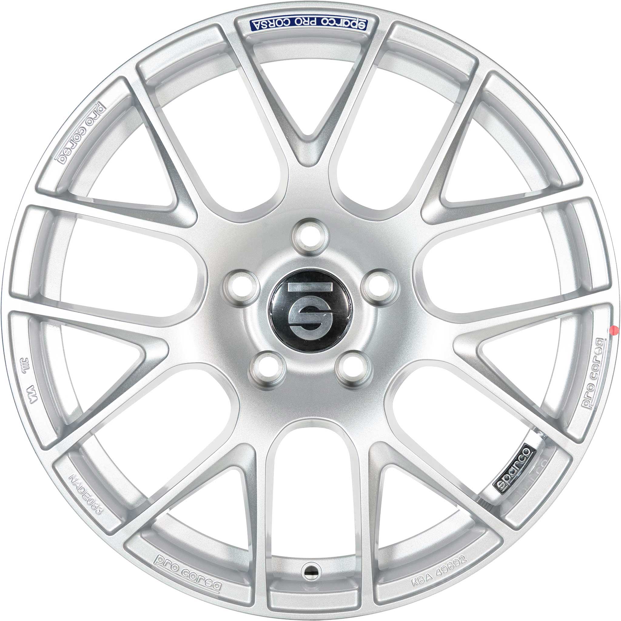 Sparco Pro Corsa Silver Alloy Wheel Product Image #1