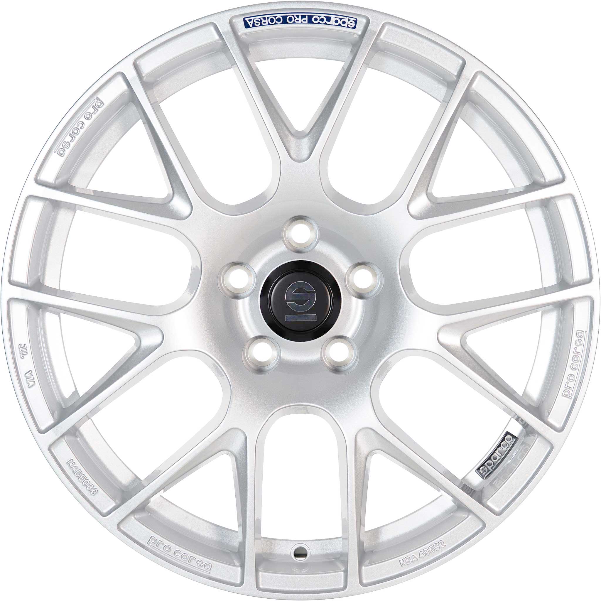Sparco Pro Corsa Silver Alloy Wheel Product Image #1