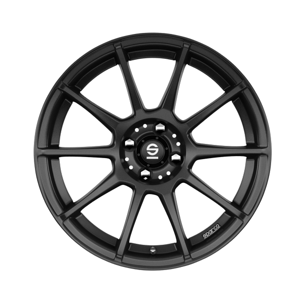 Sparco Assetto Gara Matt Black Alloy Wheel Product Image #1