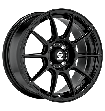 Sparco FF1 Gloss Black Alloy Wheel Product Image #1