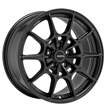 Sparco FF2 Matt Black Alloy Wheel Product Image #1