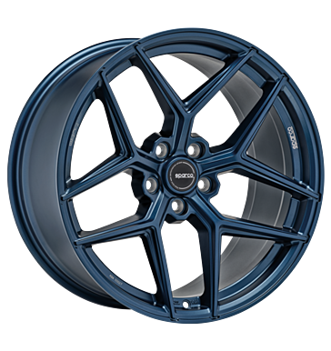 Sparco FF3 Matt Blue Alloy Wheel Product Image #1