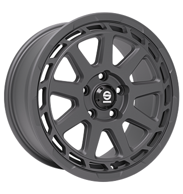 Sparco Gravel Matt Graphite Alloy Wheel Product Image #1