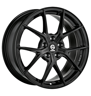 Sparco Podio Gloss Black Alloy Wheel Product Image #1