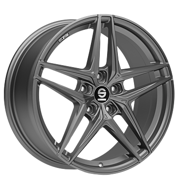 Sparco Record Matt Graphite Alloy Wheel Product Image #1