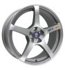 Sparco RTT 524 Matt Silver Tech Polished Wheel Img 1