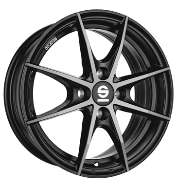 Sparco Trofeo 4 Fumé Black Full Polished Alloy Wheel Product Image #1