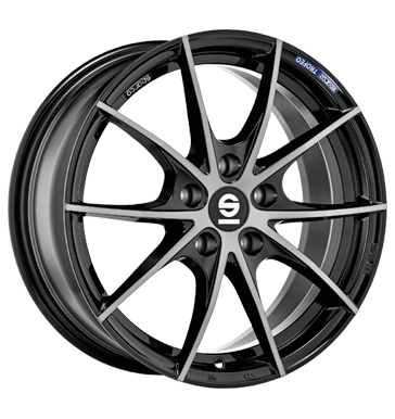 Sparco Trofeo 5 Fumé Black Full Polished Alloy Wheel Product Image #1
