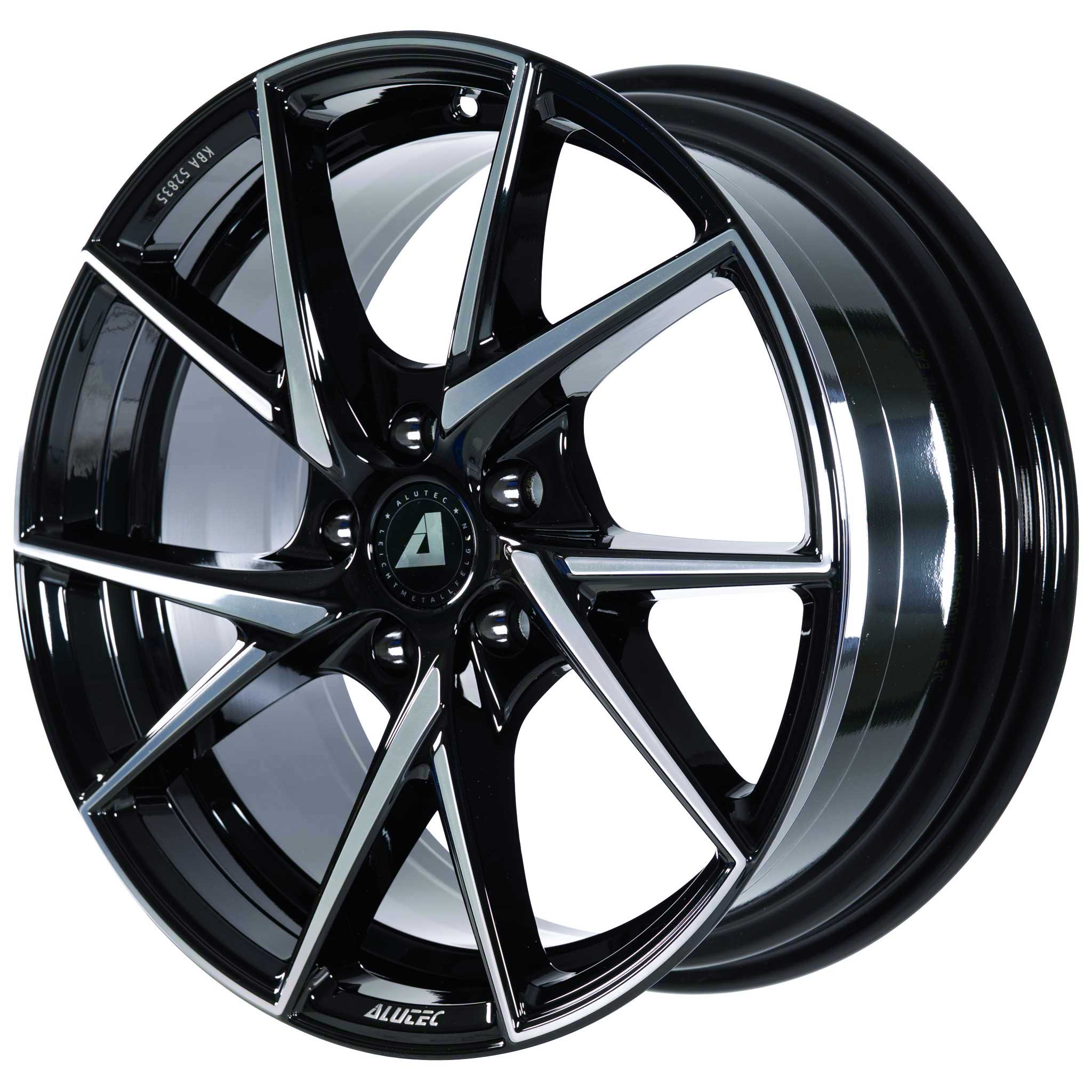 Alutec ADX.01 Diamond Black Front Polished Alloy Wheel Product Image #2