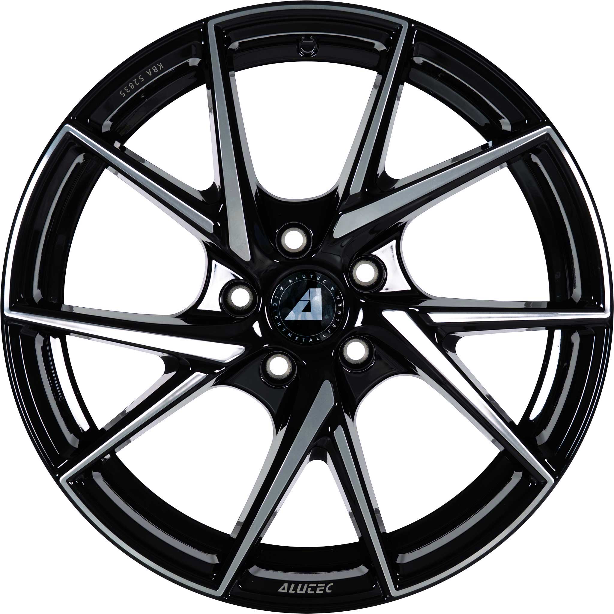 Alutec ADX.01 Diamond Black Front Polished Alloy Wheel Product Image #1