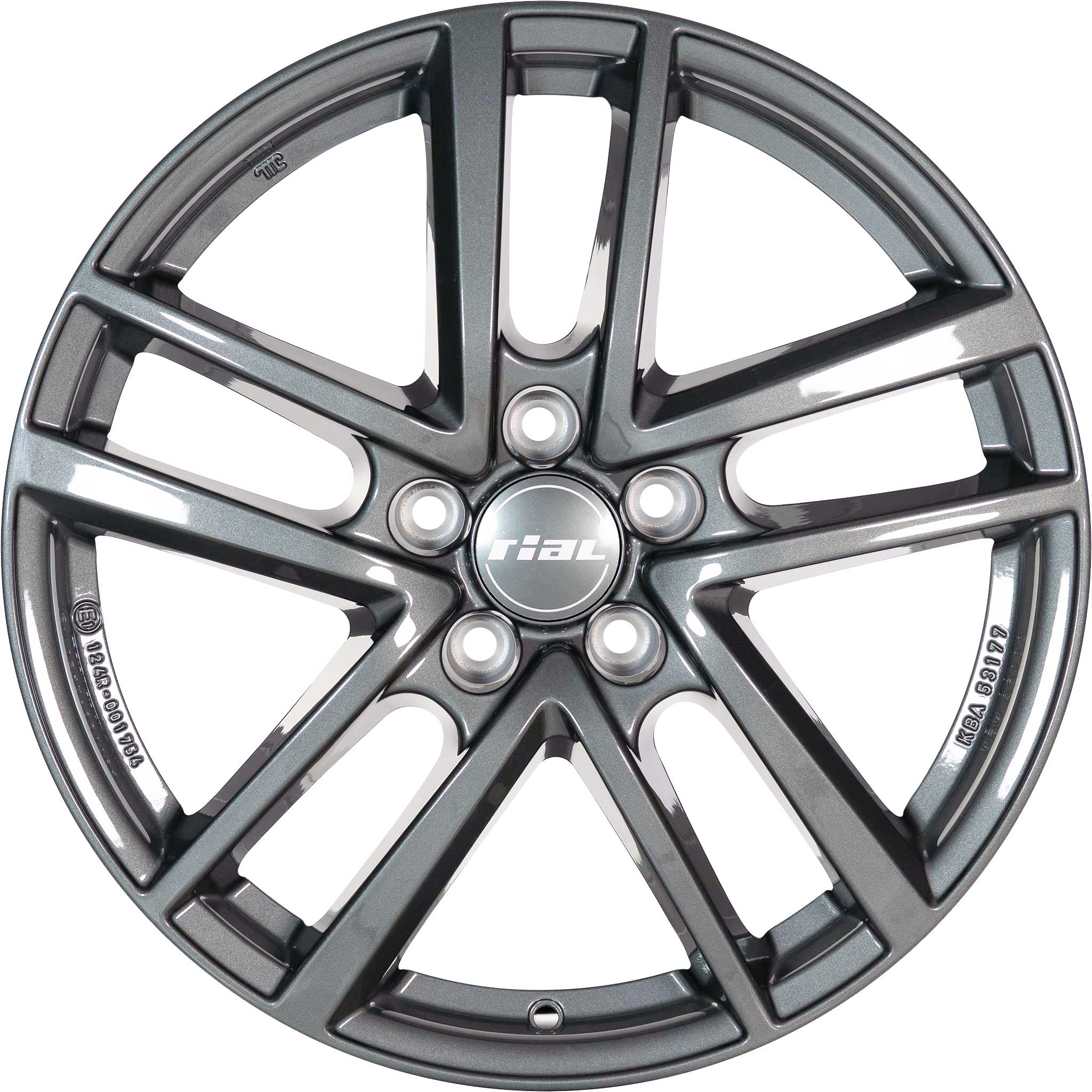 Rial Astorga Graphite Alloy Wheel Product Image #3