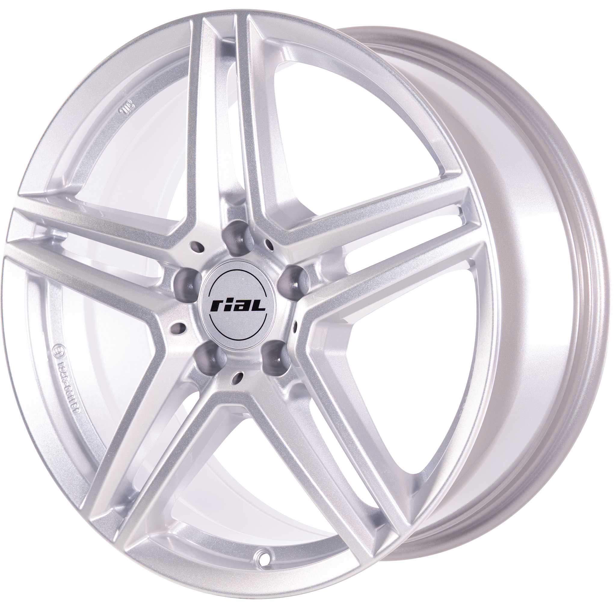 Rial M10 Polar Silver Alloy Wheel Product Image #2