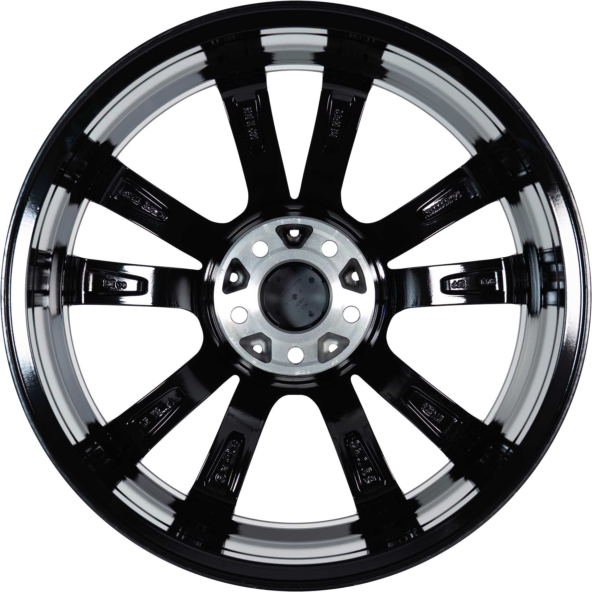 Rial M12X Diamond Black Front Polished Alloy Wheel Product Image #3