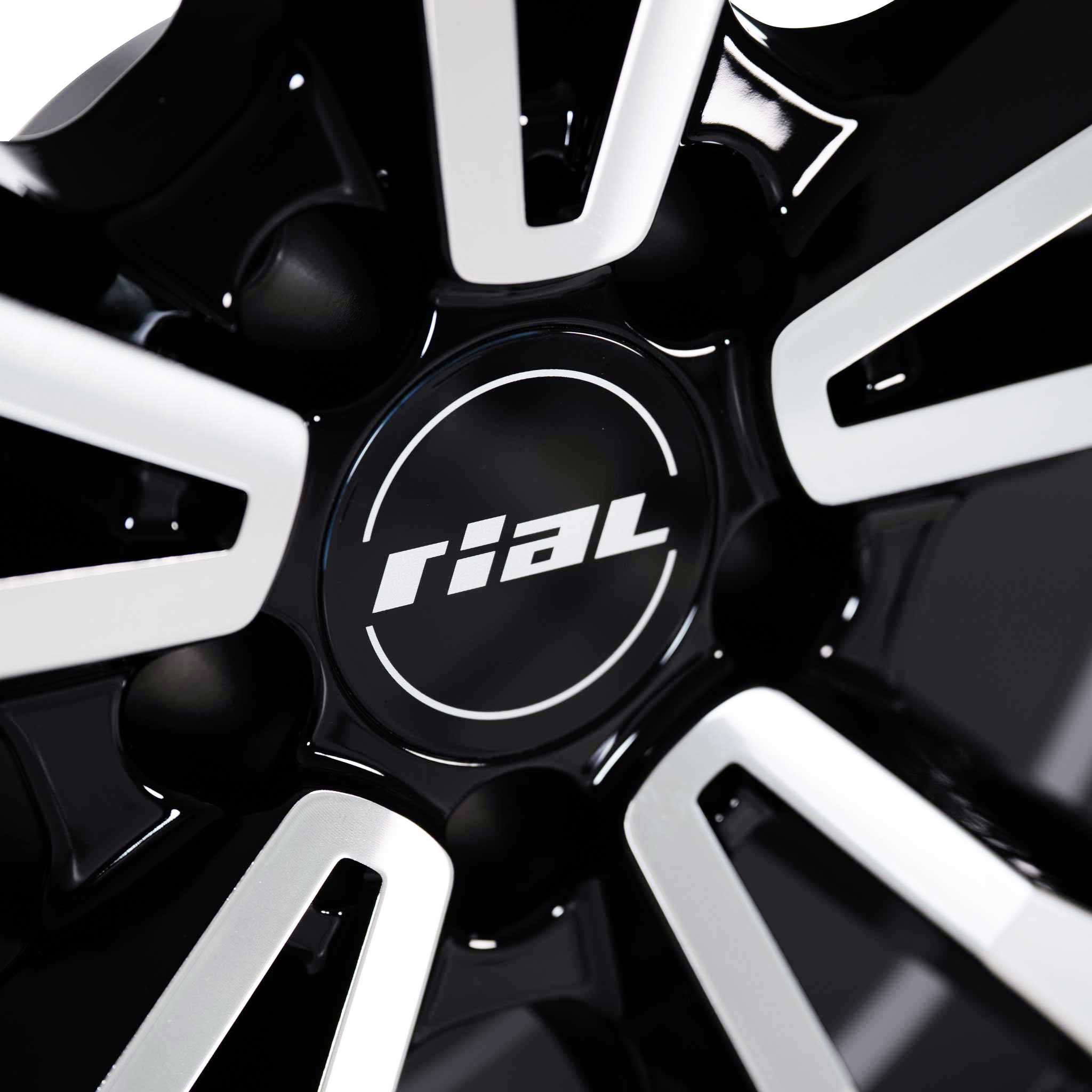 Rial M12X Diamond Black Front Polished Alloy Wheel Product Image #4