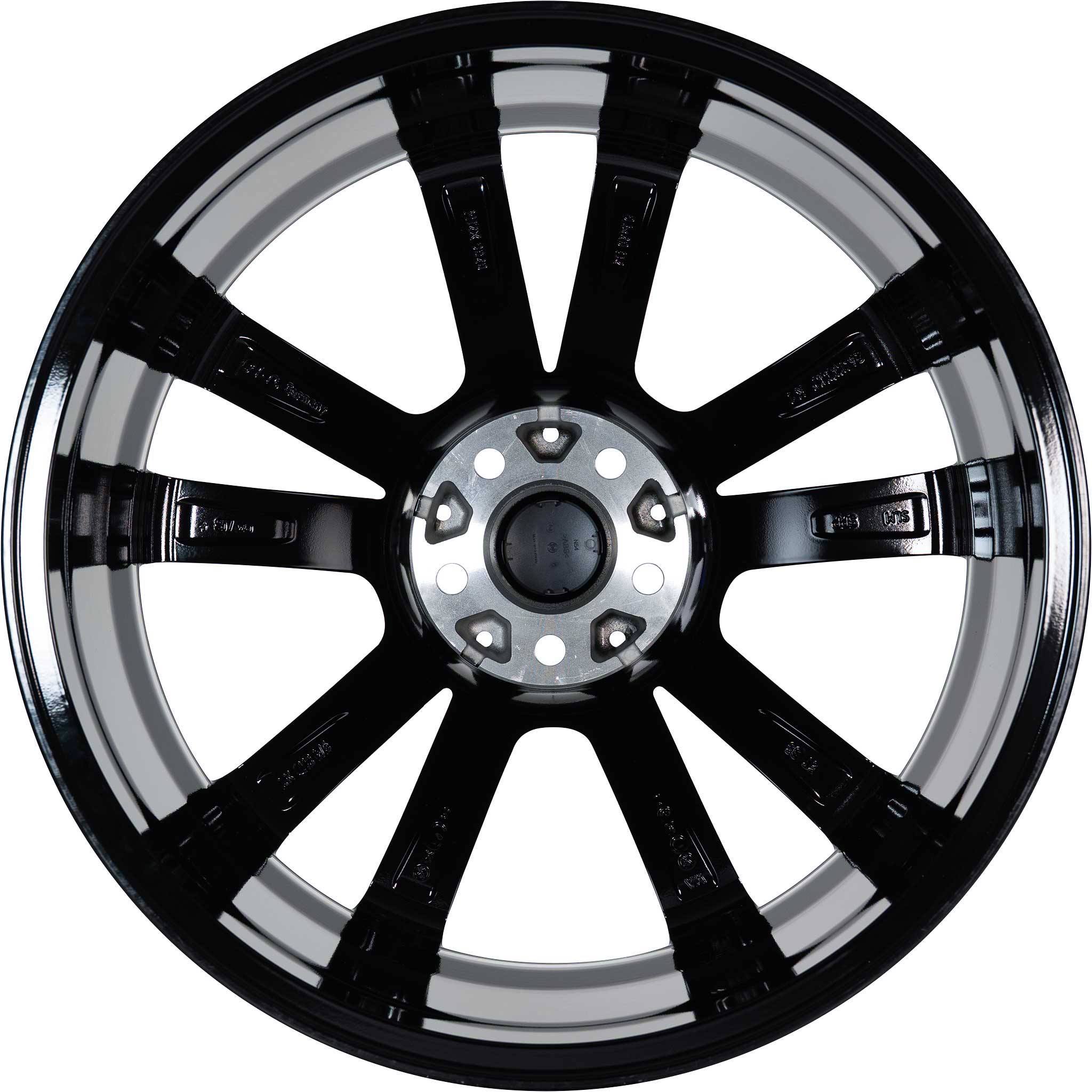Rial M12X Diamond Black Front Polished Alloy Wheel Product Image #3
