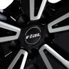 Rial M12X Diamond Black Front Polished Wheel Img 4