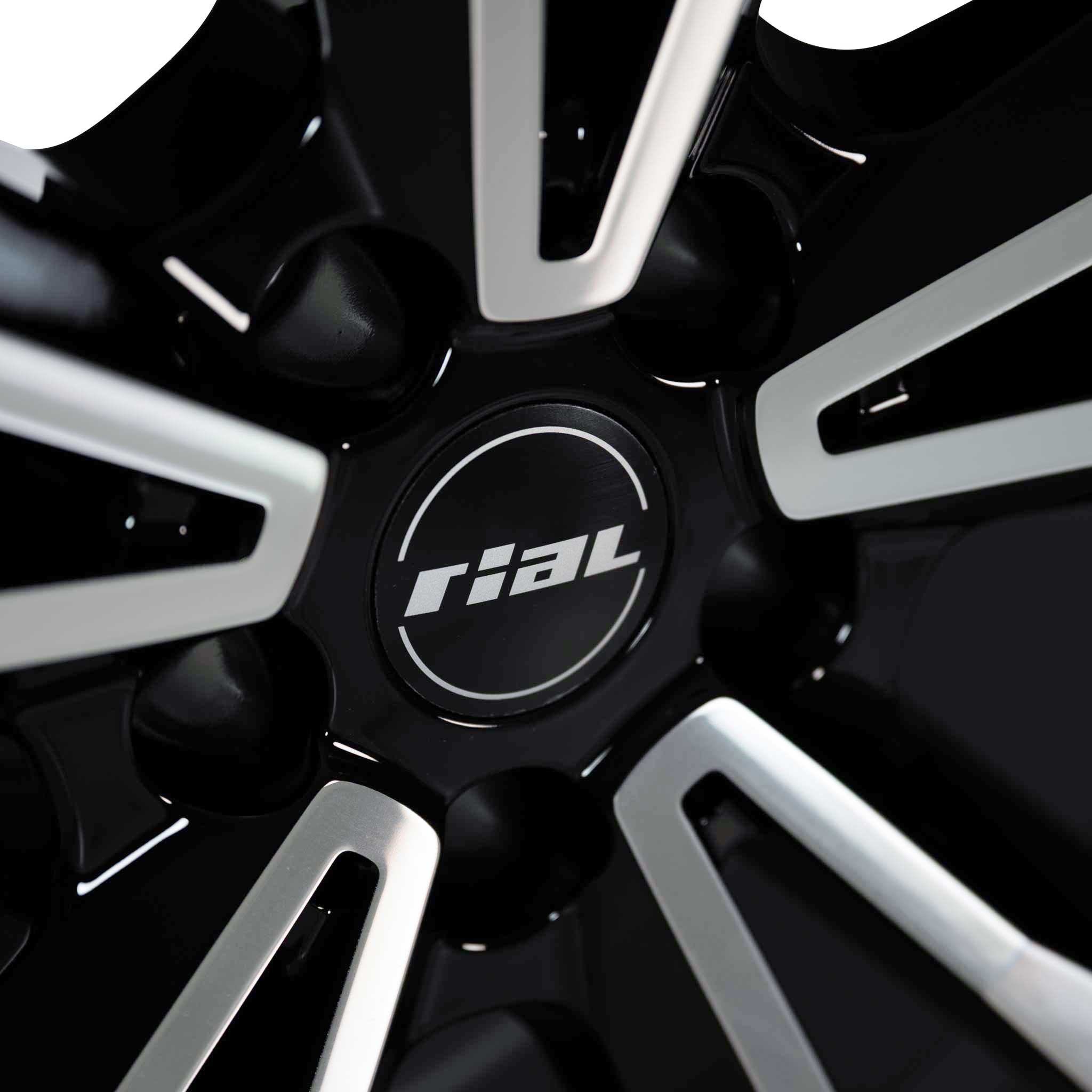 Rial M12X Diamond Black Front Polished Alloy Wheel Product Image #4