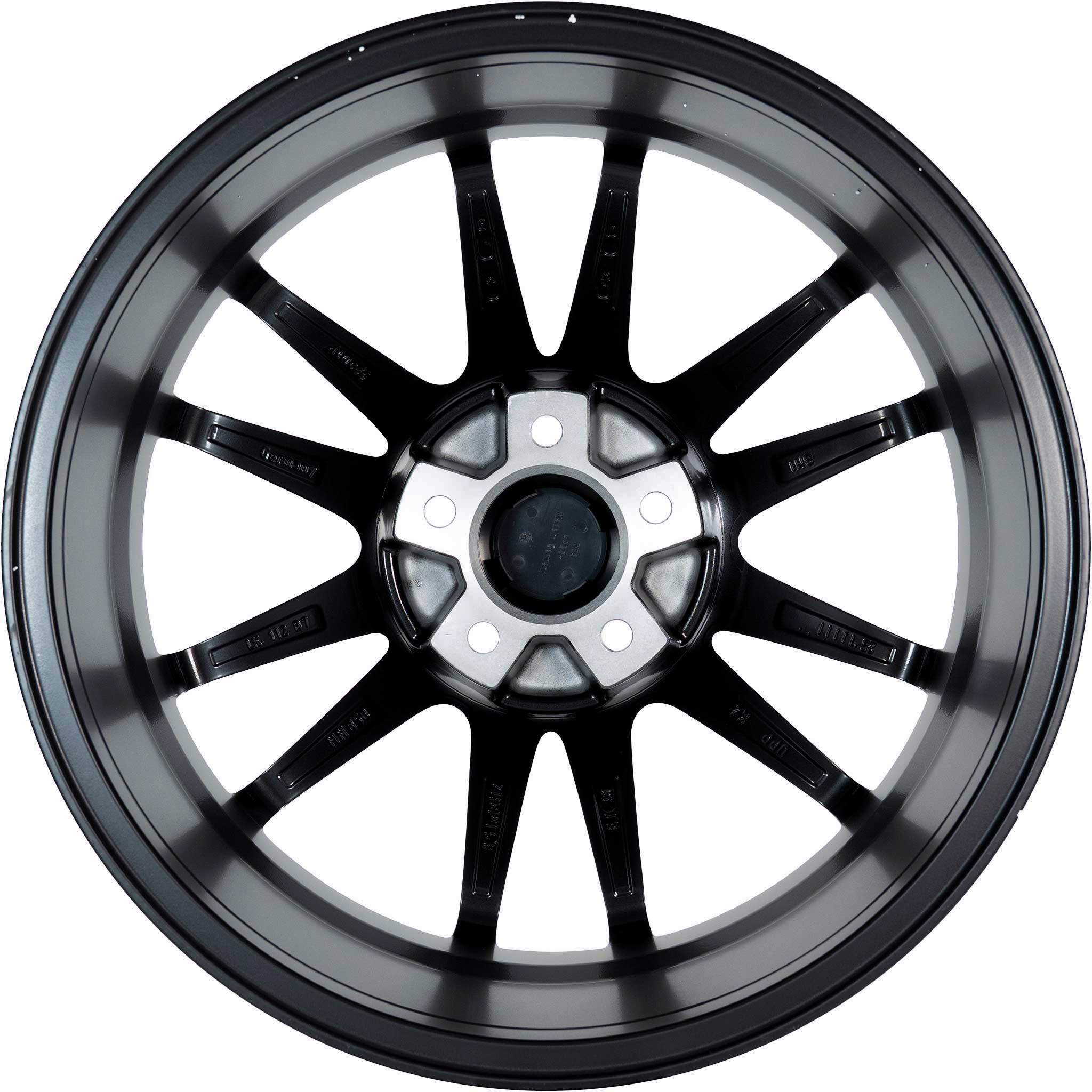 Alutec Monstr Racing Black Alloy Wheel Product Image #5