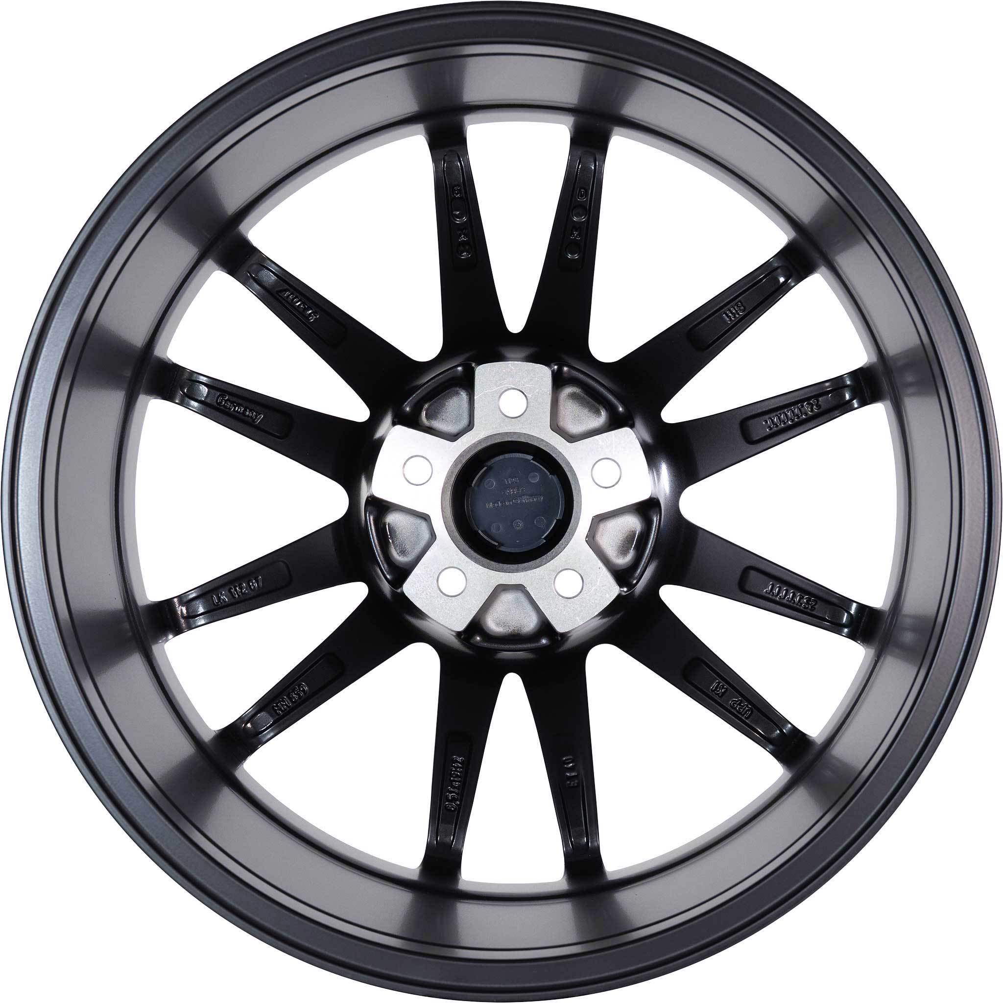 Alutec Monstr Racing Black Alloy Wheel Product Image #5