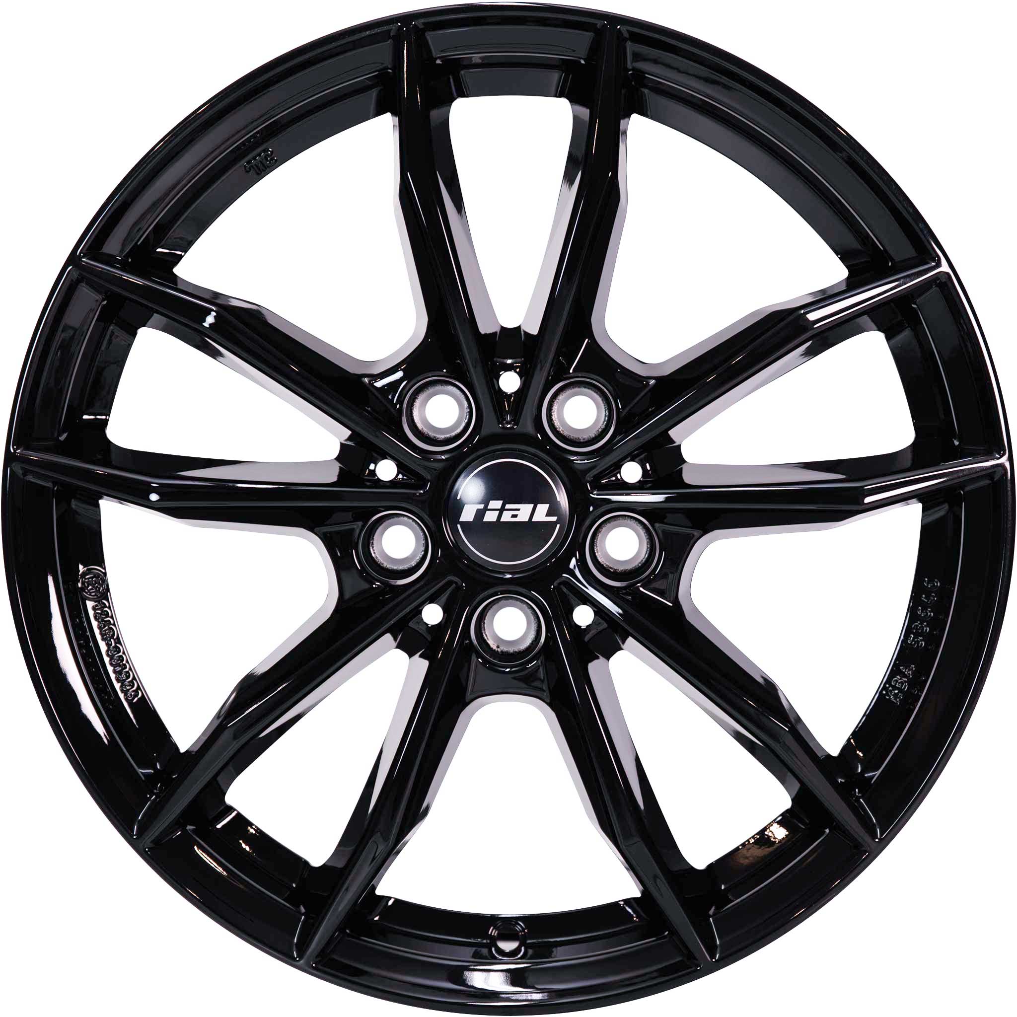 Rial X12 Diamond-Black Alloy Wheel Product Image #3